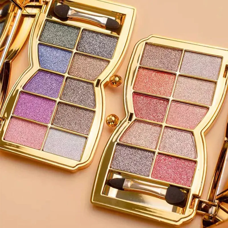 10 Colors Sparkle Shimmer Eyeshadow Palette