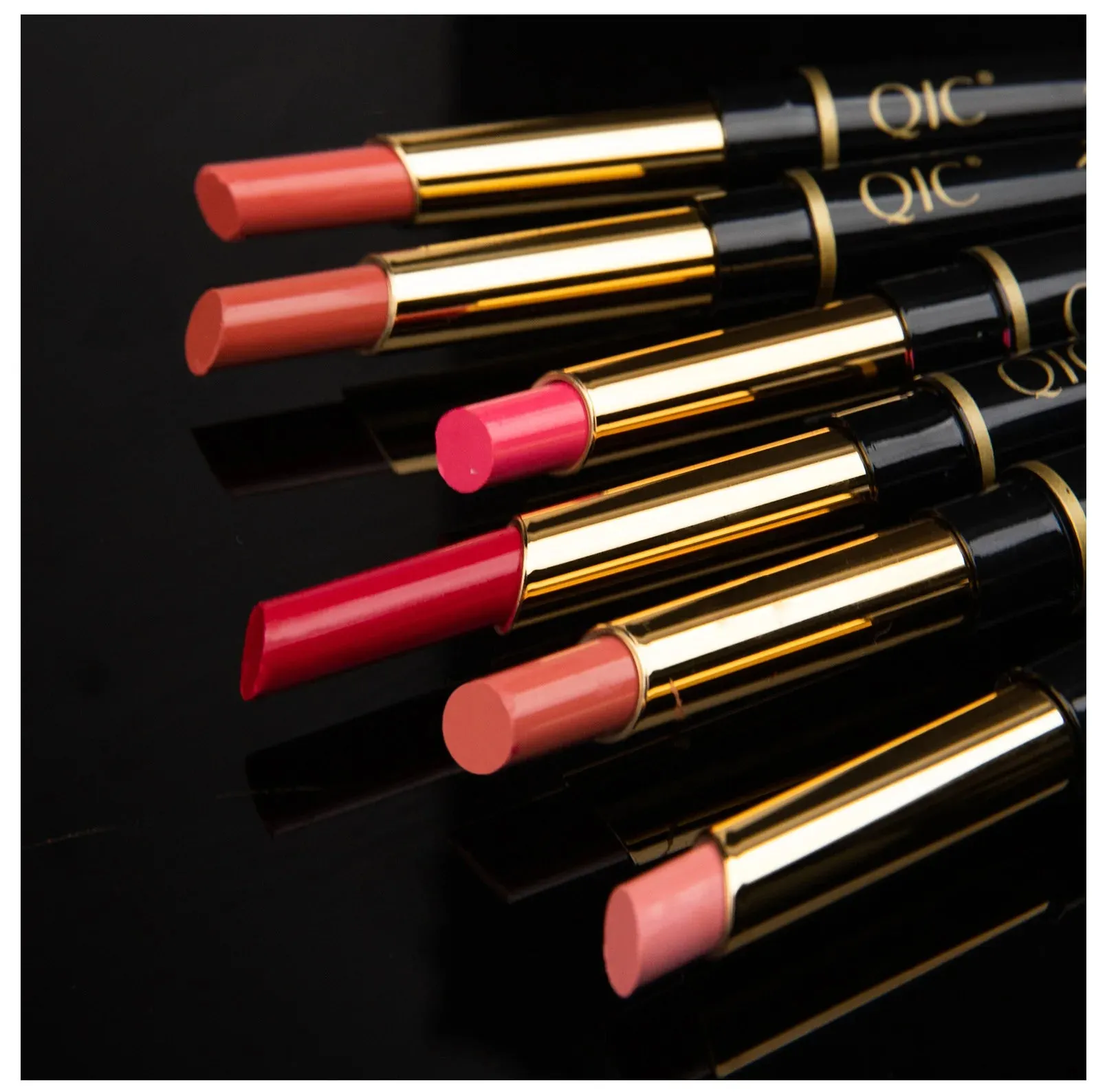 2In1 High-quality Pen Lips Matte Waterproof Long Lasting Permanent Lipstick with A Contour Pencil Makeup Cosmetics Pack of 14 (1 pc each color)