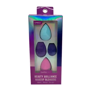 BellaPRO Beauty Brilliance Makeup Blenders Purple 4pcs