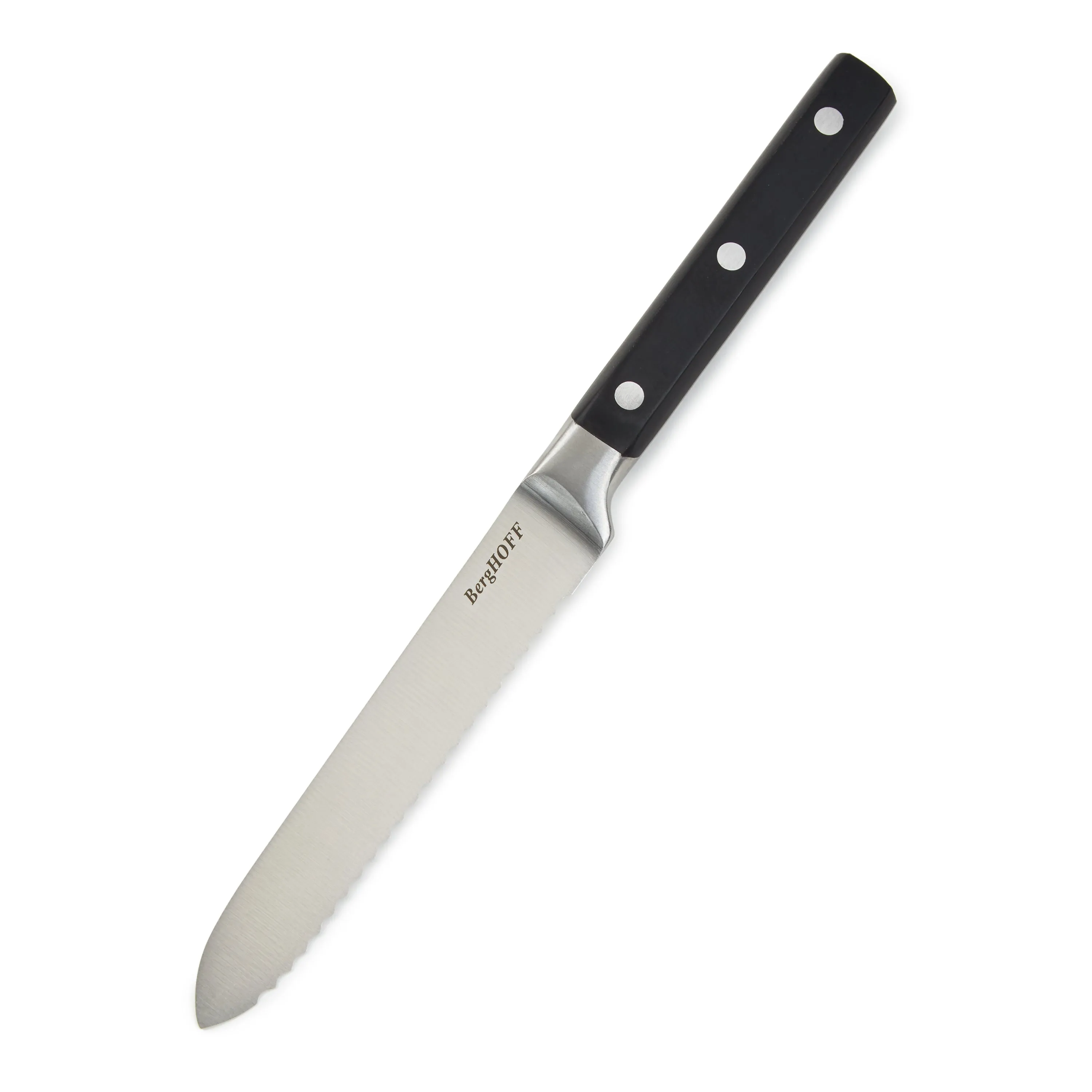 BergHOFF DiNA Gene Stainless Steel Serrated Utility Knife, 5"