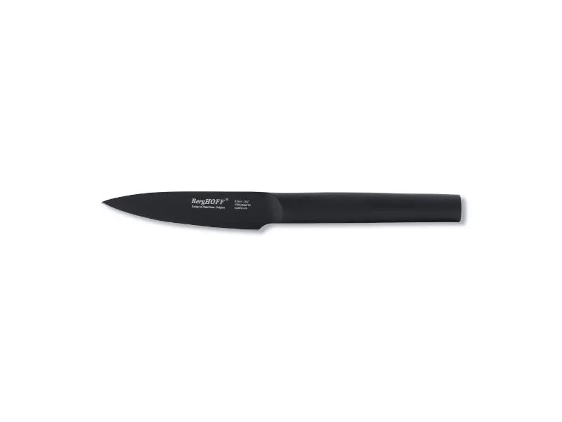 BergHOFF Ron 3.35" Stainless Steel Paring Knife, Black