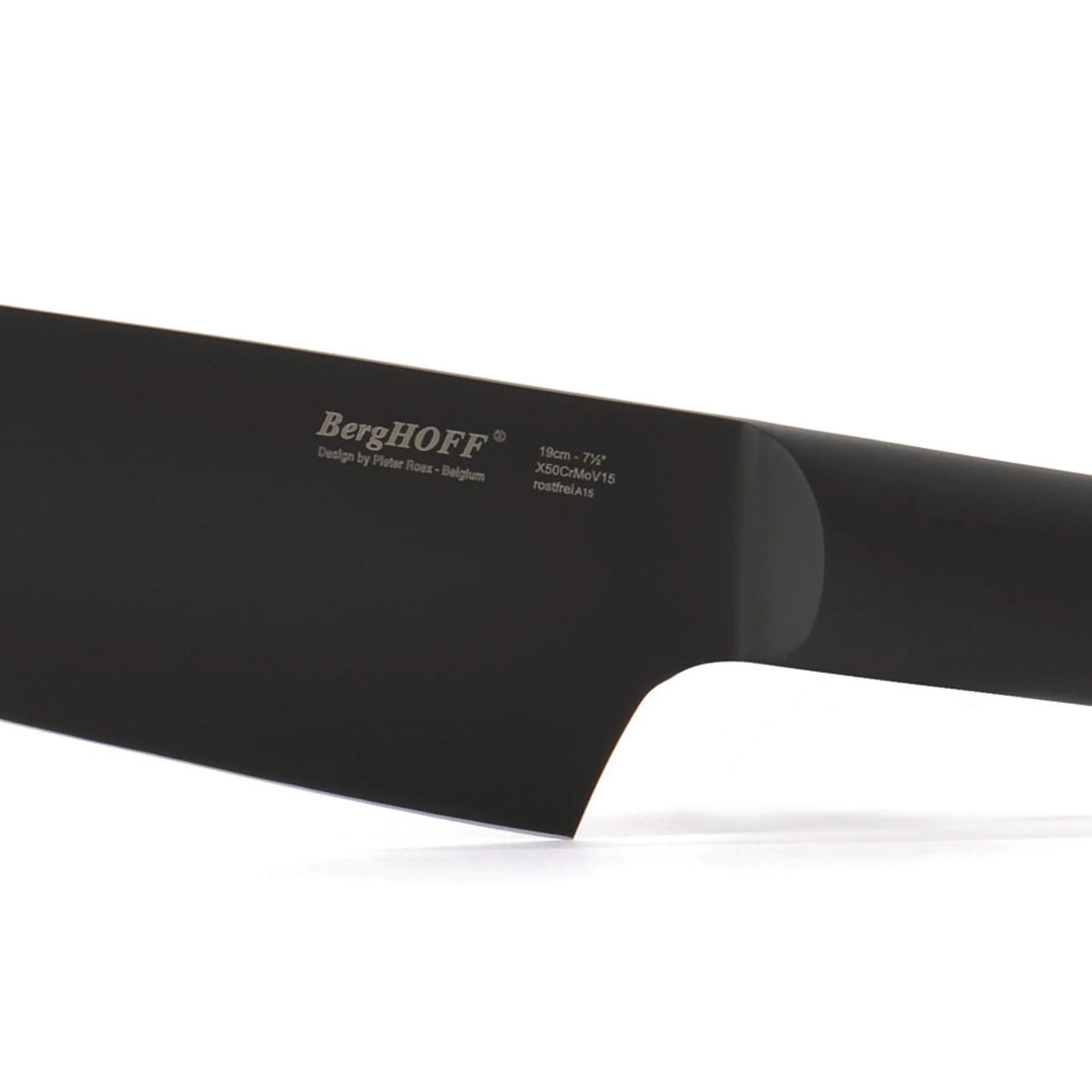 BergHOFF Ron Nonstick Chef's Knife 7.5", Black