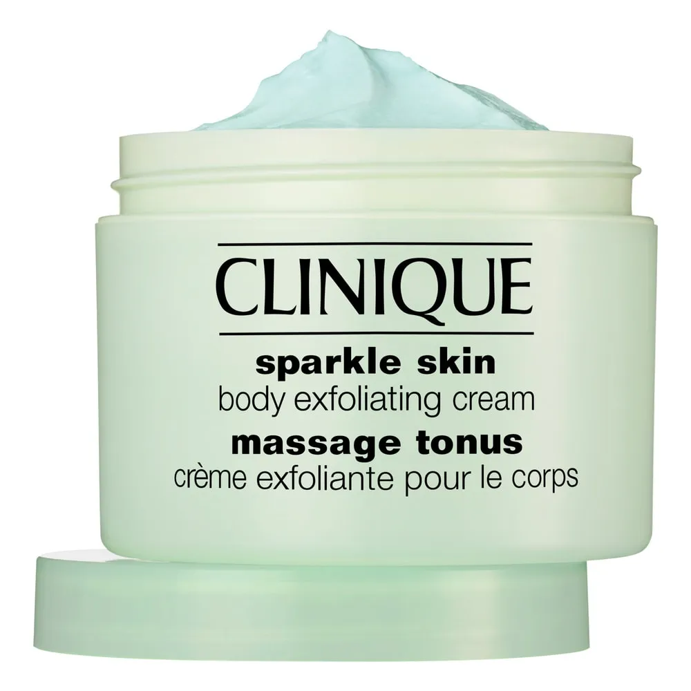 Clinique Sparkle Skin Body Exfoliating Cream refreshing body scrub with menthol 250ml