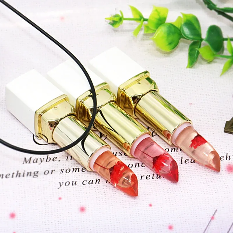 Color Change Long-lasting Flower Jelly Moisturizer Lipsticks