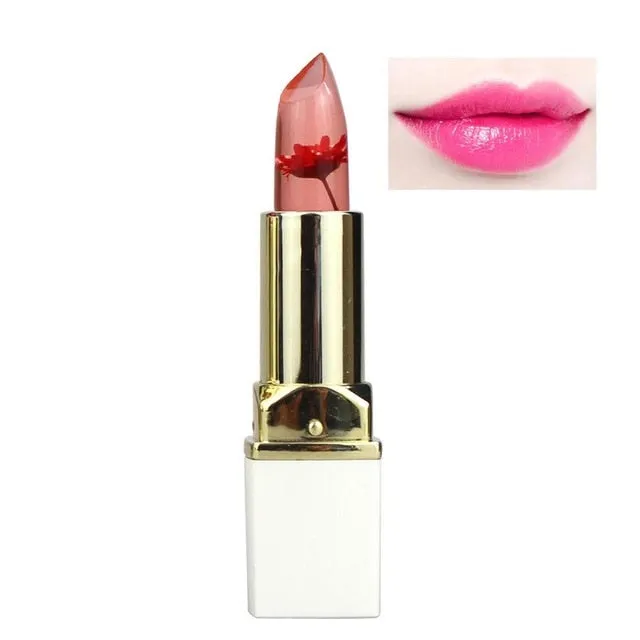 Color Change Long-lasting Flower Jelly Moisturizer Lipsticks