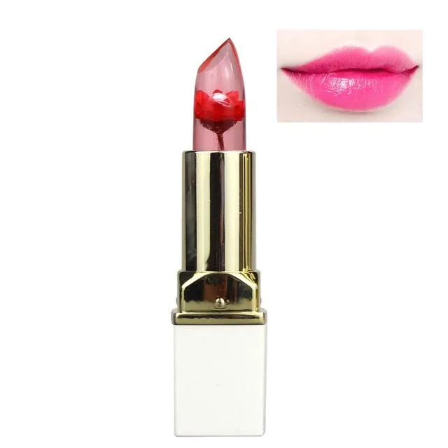 Color Change Long-lasting Flower Jelly Moisturizer Lipsticks