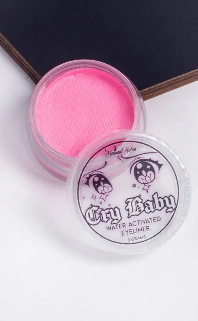 Cry Baby Water Activated Eyeliner | Holiday House | Light Pink