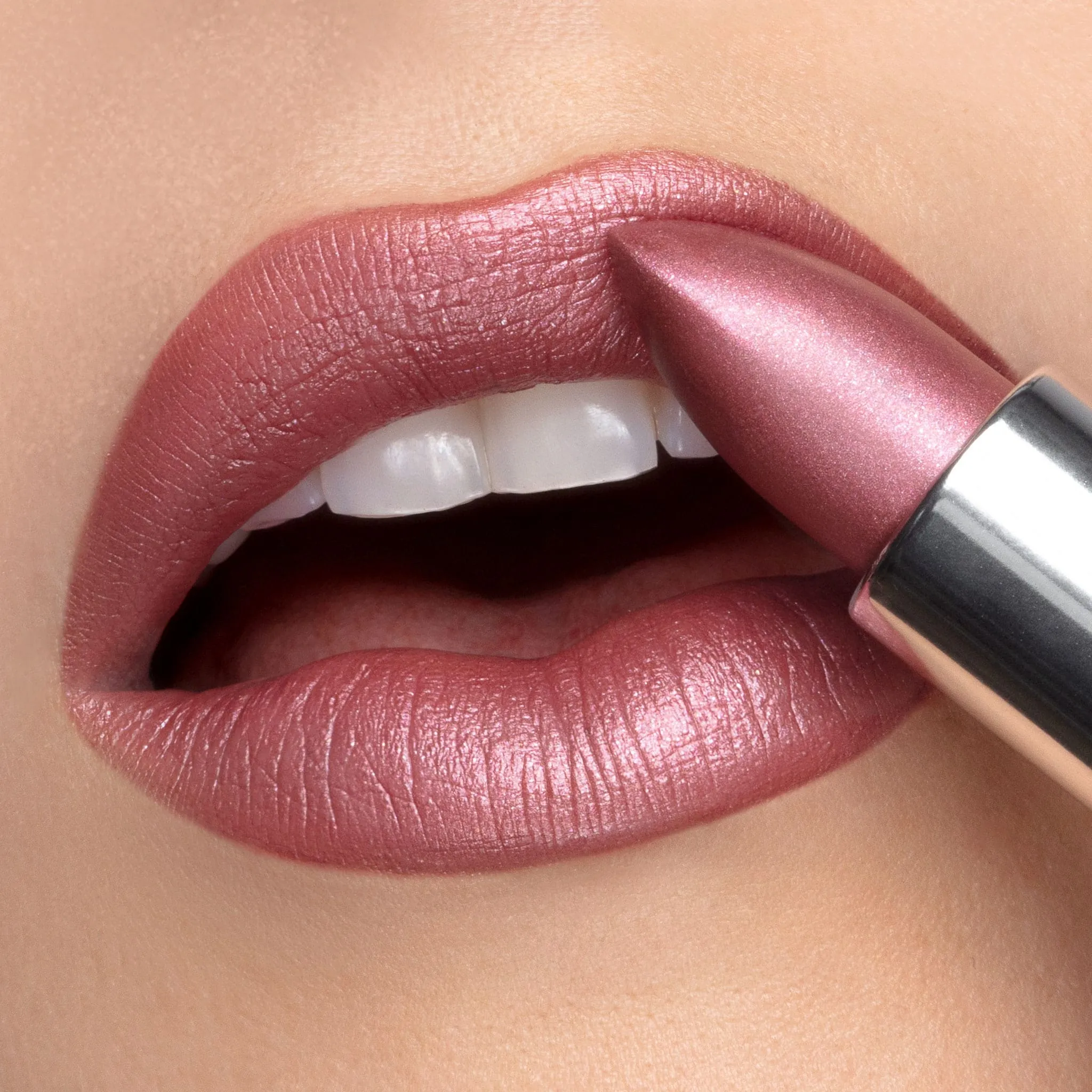 Dahling Crème | A Pale Rosy Mauve with Frosted Shimmer Lipstick