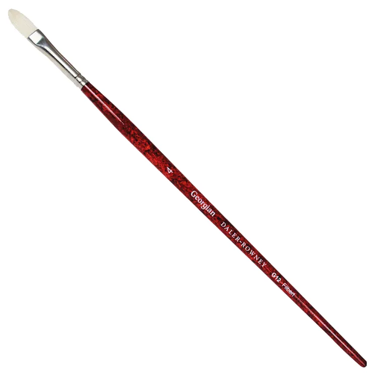 Daler Rowney Georgian Oil Brushes Series G12 Filbert No. 4