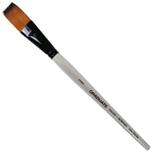 Daler Rowney Graduate Brush Short Handle Synthetic One Stroke 3/4x18mm