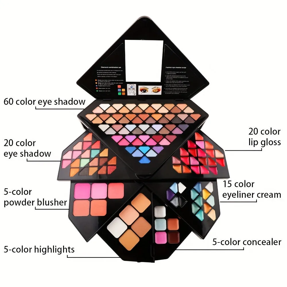 Diamond Shape Makeup Kit