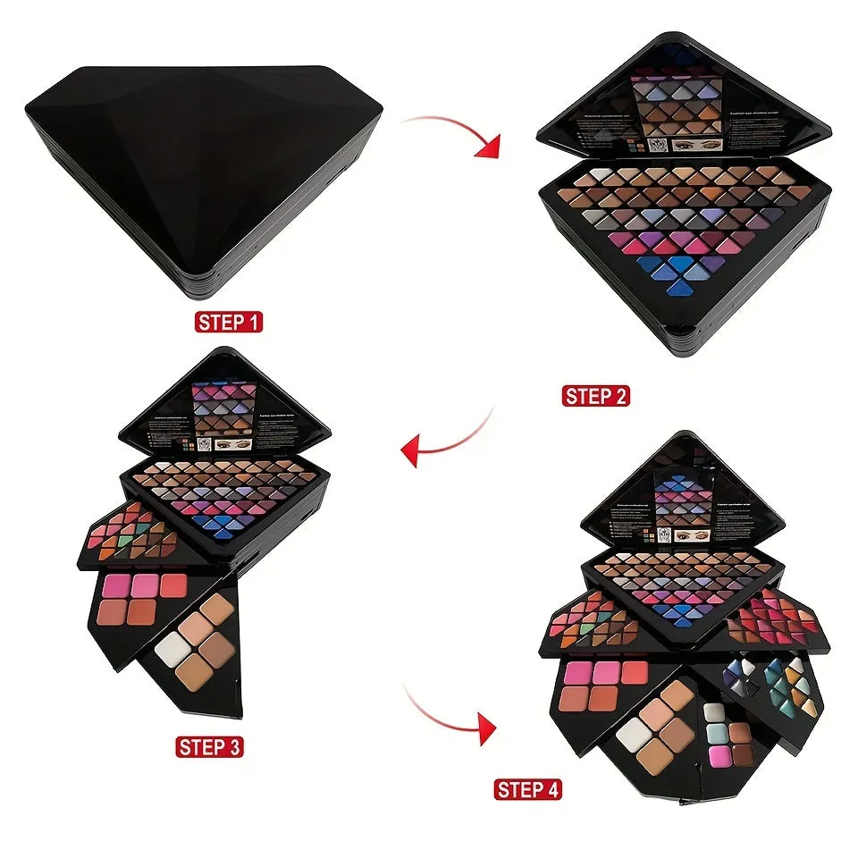 Diamond Shape Makeup Kit