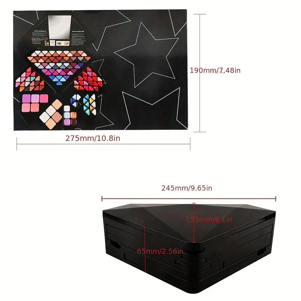 Diamond Shape Makeup Kit