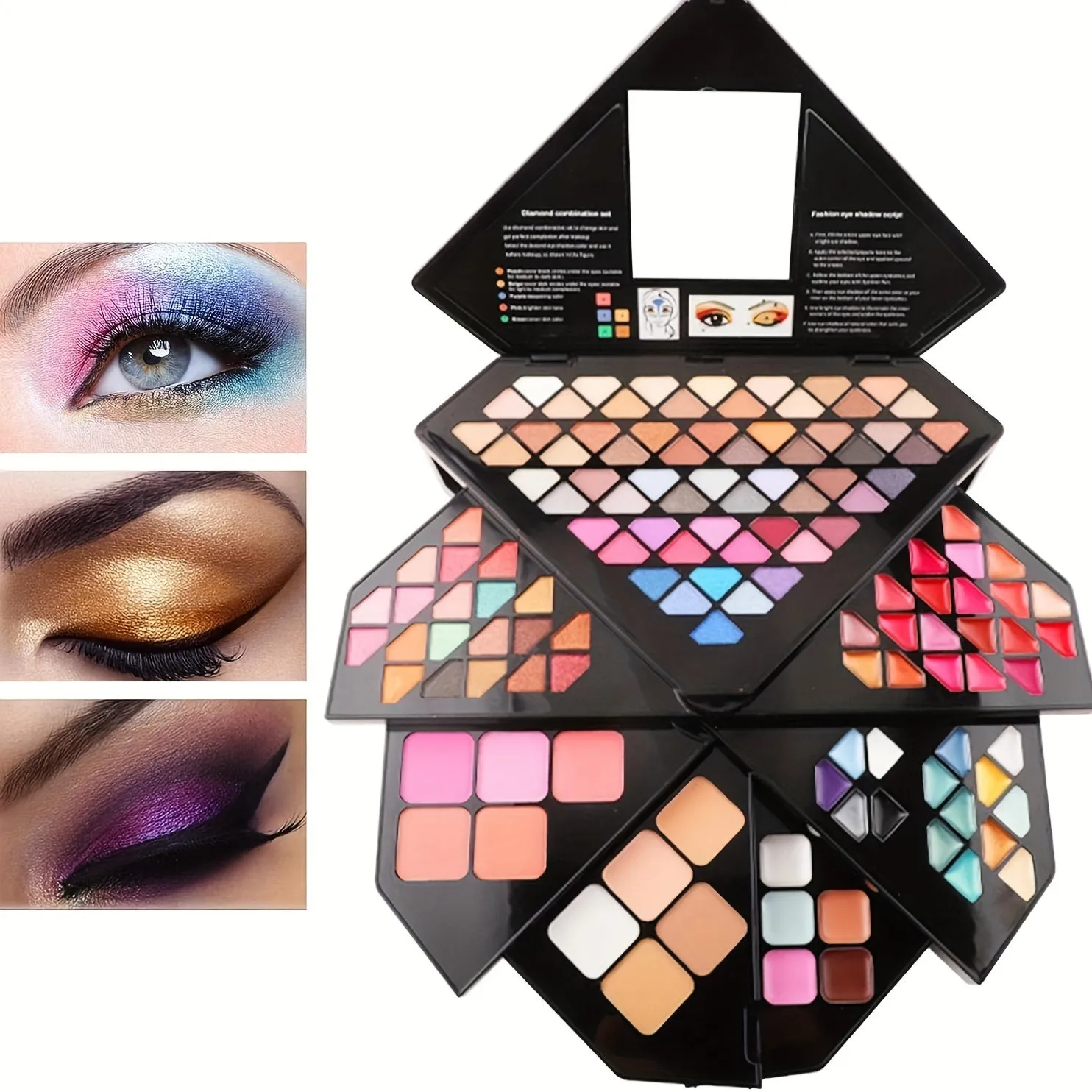 Diamond Shape Makeup Kit