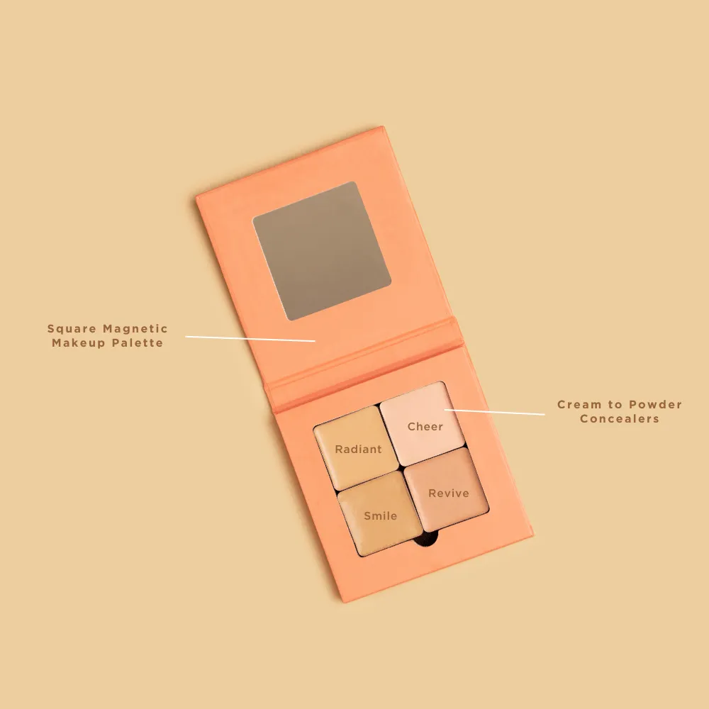 Ellana Minerals Cream To Powder Quad Mini w/ Palette