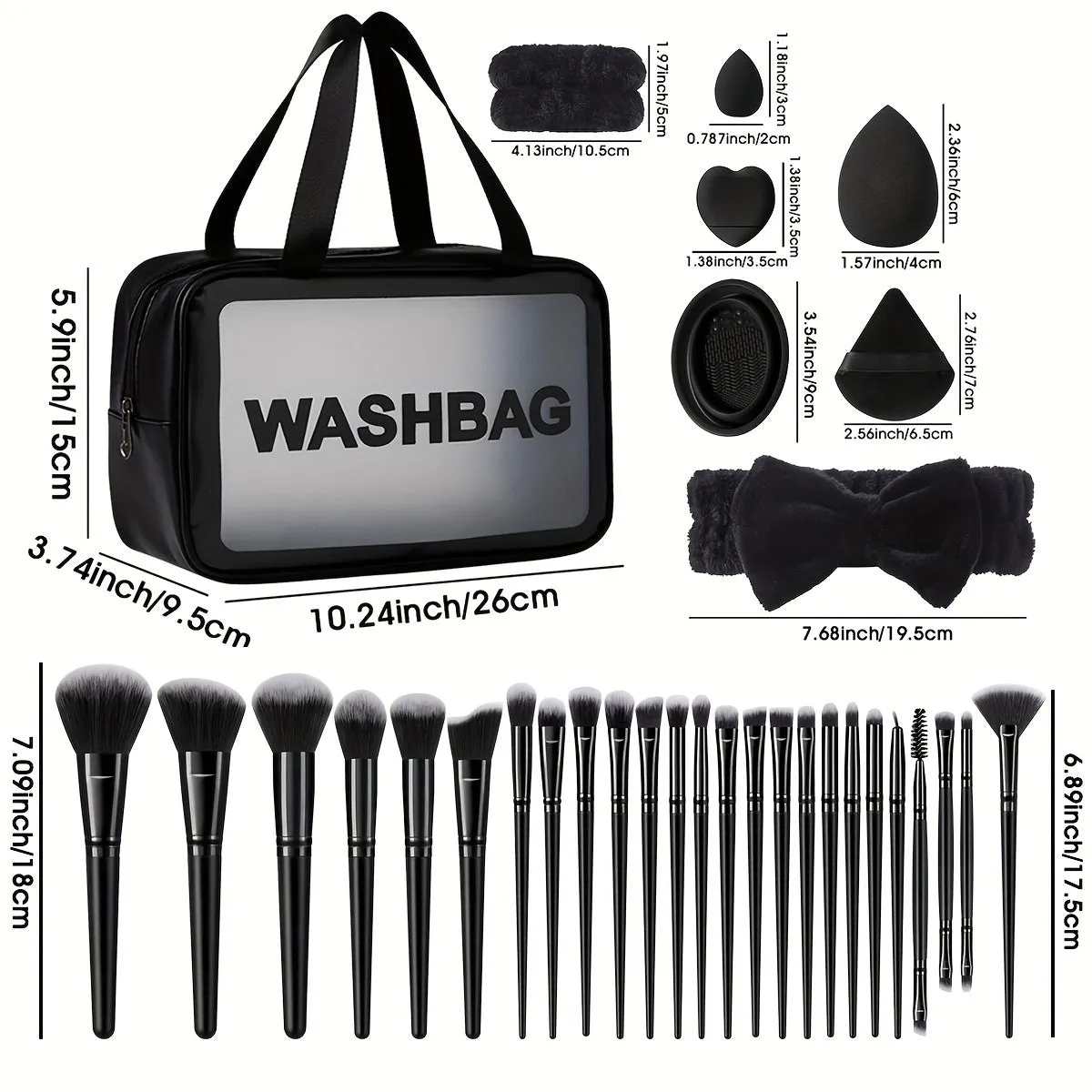 Essential Brush & Sponge Set