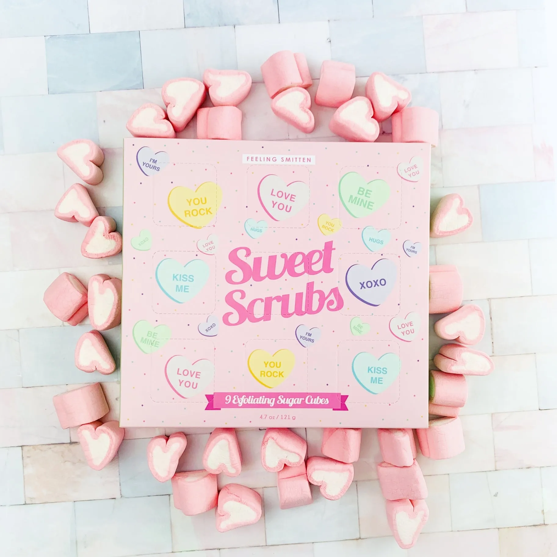 Feeling Smitten Valentine Sweet Surprise Sugar Cube Set