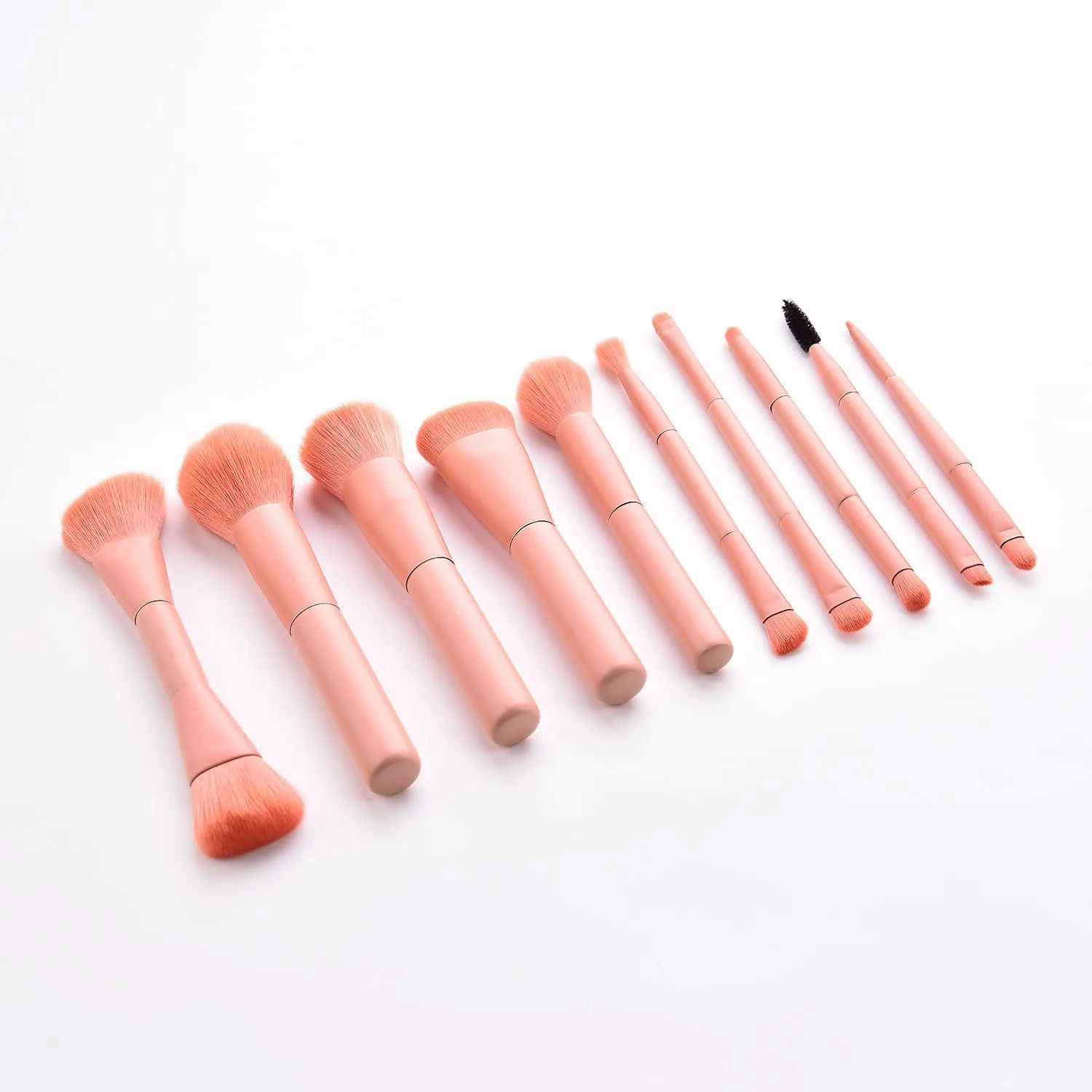 GlamCraft Makeup Tool Set - 10pcs Brushes Set