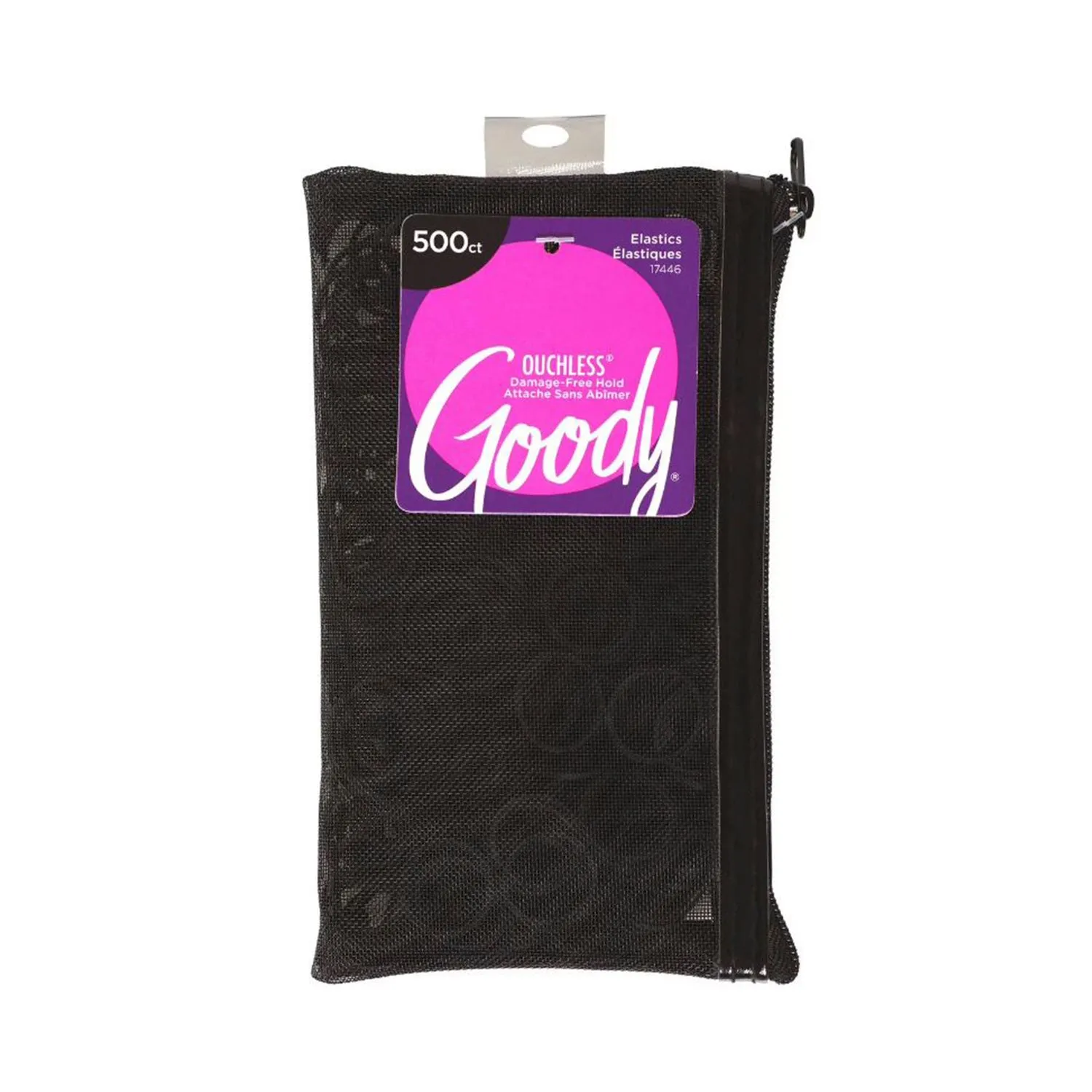 Goody Black Rubber Bands Bag 500pcs