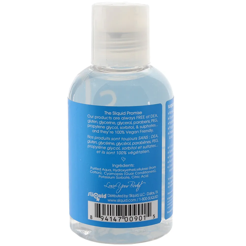 H2O Glycerine Free Natural Lube in 4.2oz/125ml