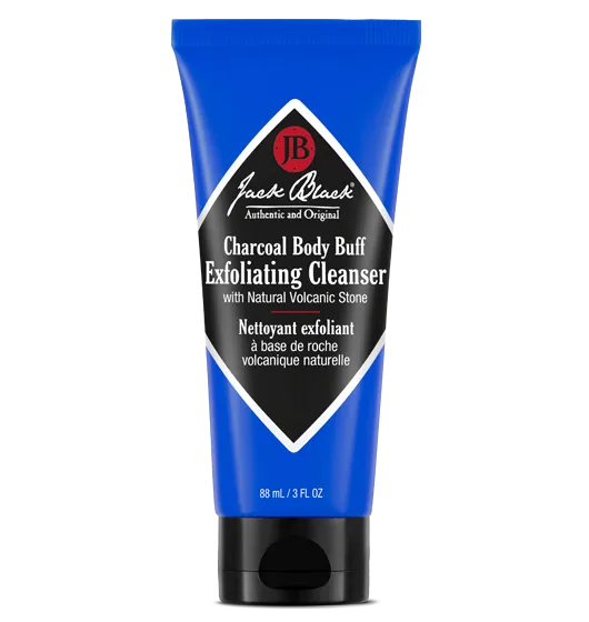 Jack Black Charcoal Body Buff Exfoliating Cleanser