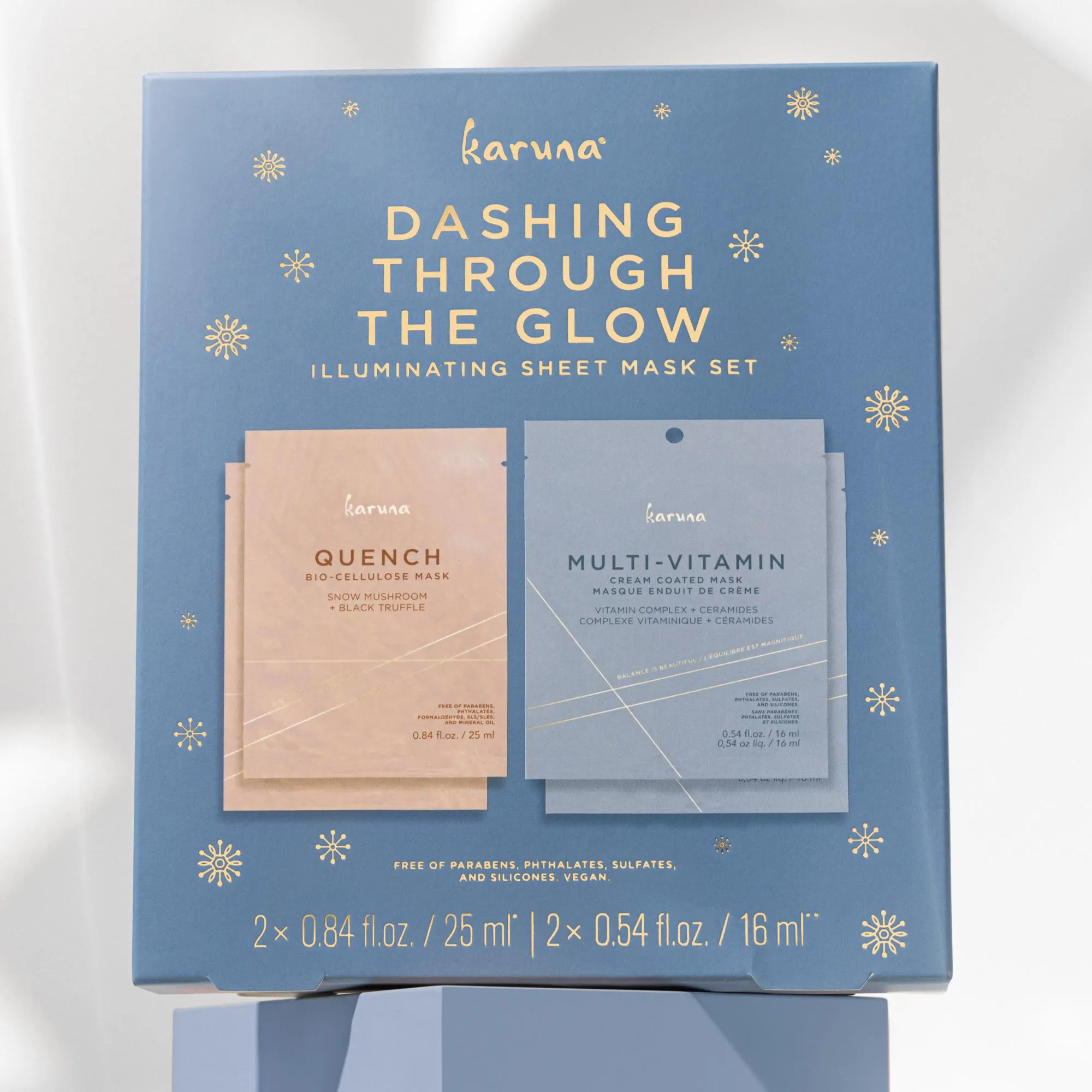 Karuna Dashing Through The Glow Illuminating Sheet Mask Set