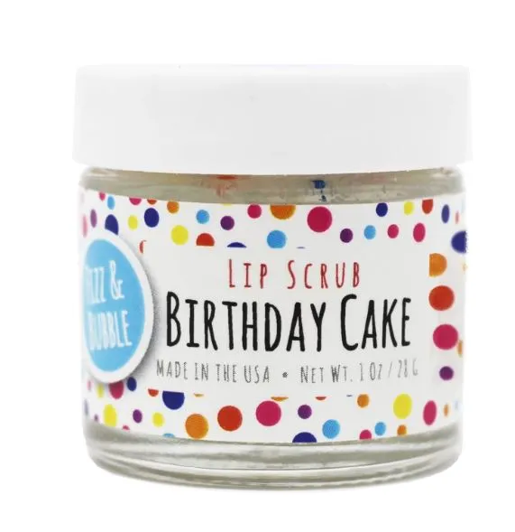 Lip Scrub Assorted Flavors Fizz & Bubble