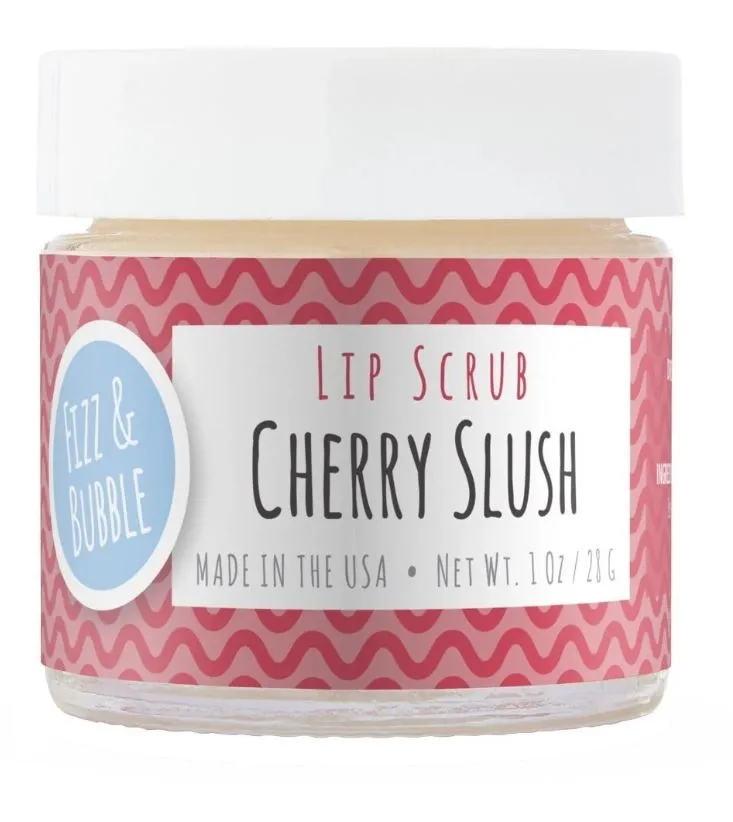 Lip Scrub Assorted Flavors Fizz & Bubble