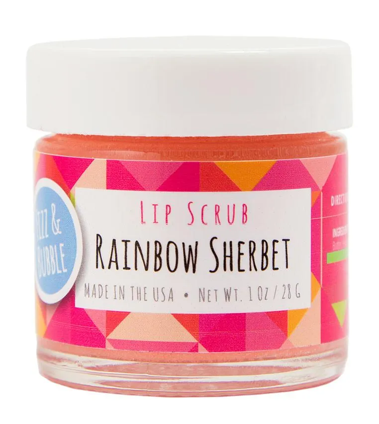 Lip Scrub Assorted Flavors Fizz & Bubble