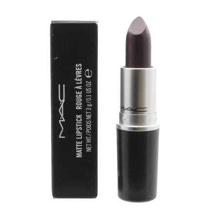 MAC Matte Smoked Purple Long lasting bright lipstick