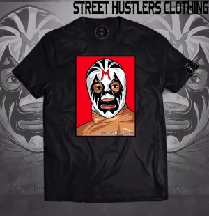 MIL MASCARAS BLACK T-SHIRT