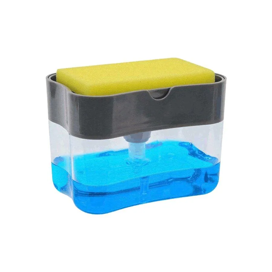 Multi-functional Soap Pump And Sponge Caddy -F17-8-346