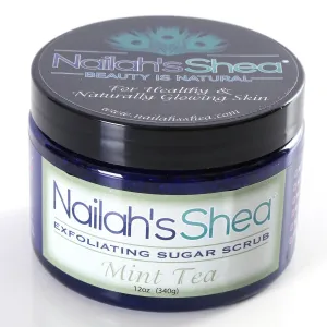 Nailah's Shea Mint Tea Exfoliating Sugar Scrub