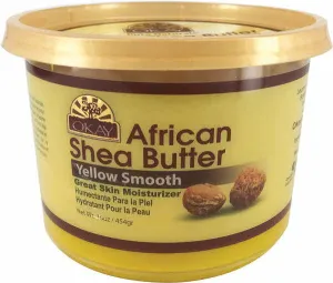 Okay African Shea Butter Yellow Smooth