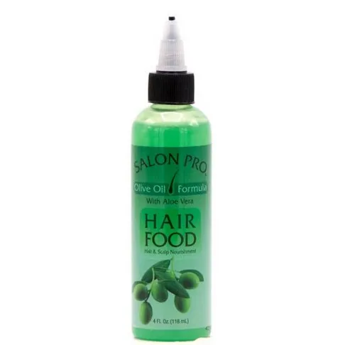 SALON PRO OLIVE OIL FORMULA WITH ALOE VERA HAIR FOOD 4oz