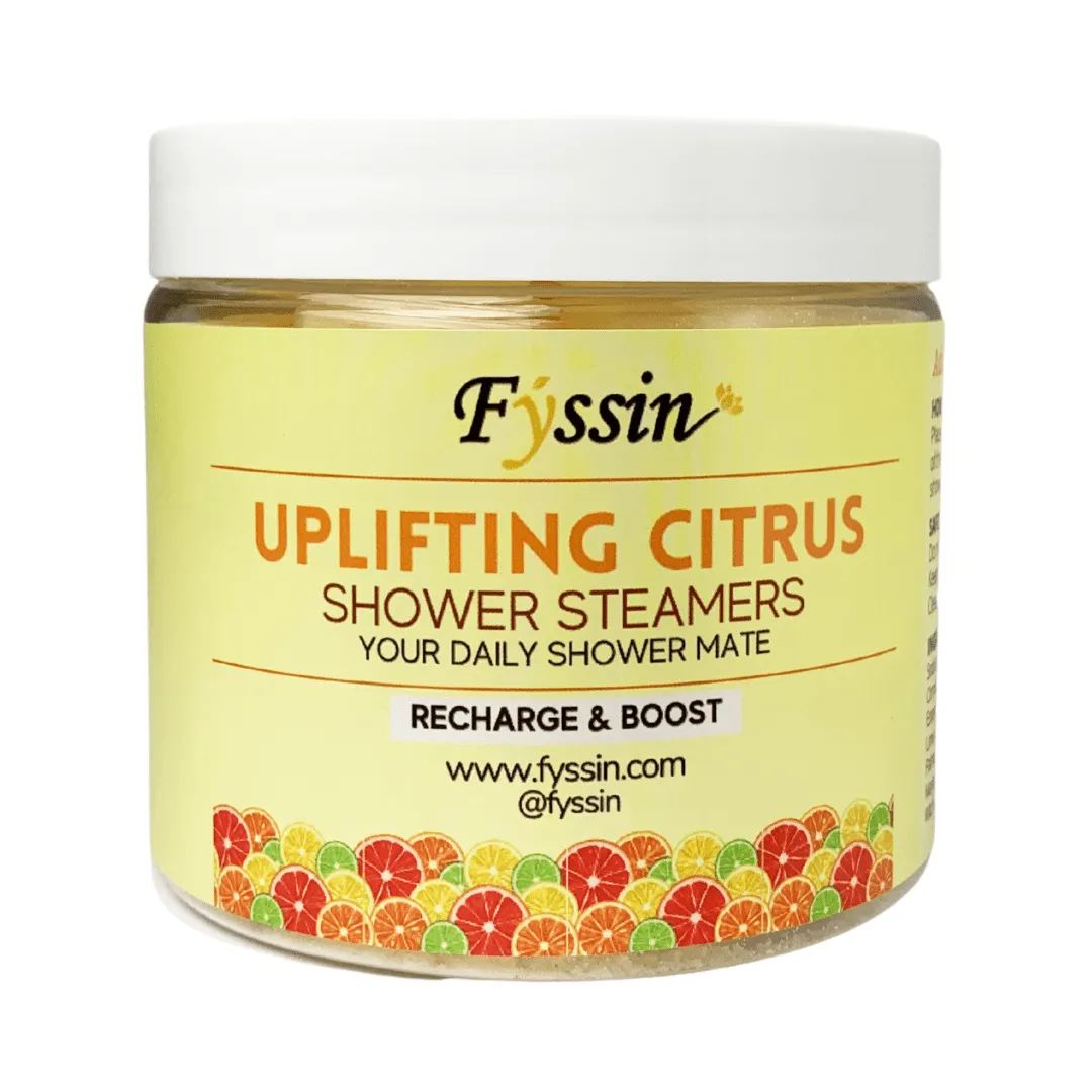 Shower Steamer Containers - Uplifting Citrus