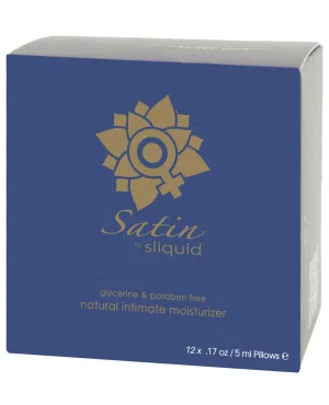 Sliquid Satin Lube Cube - 2 oz Pillow Pack of 12