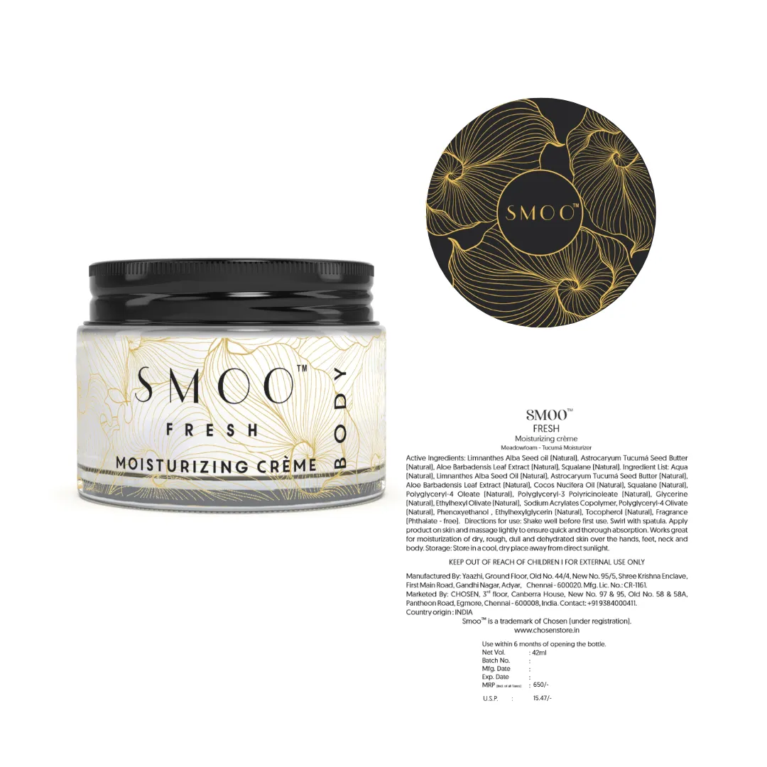 SMOO® Moisturizing Crème Fresh for Body