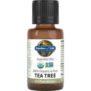 Tea Tree Organic Essential Oil .5 fl oz by Garden Of Life