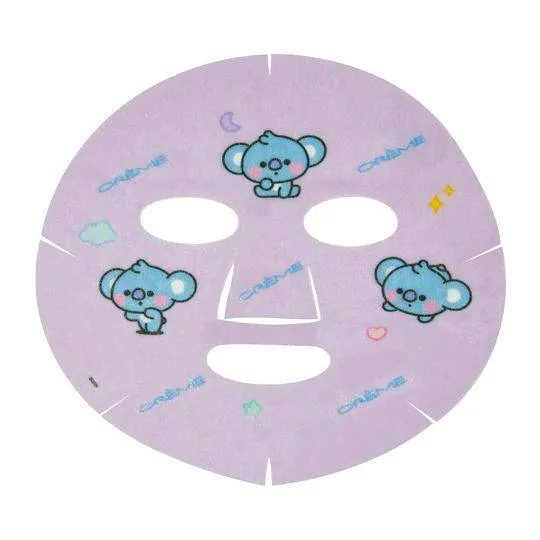 The Creme Shop CALM Like Baby KOYA Printed Essence Sheet Mask - Cica, Cucumber Seed Oil, Mulberry