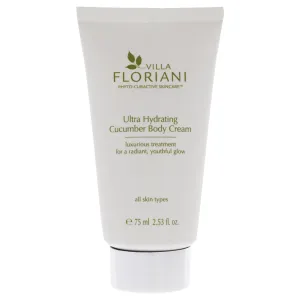 Ultra Hydrating Cucumber Body Cream by Villa Floriani for Women - 2.53 oz Body Cream