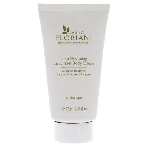 Ultra Hydrating Cucumber Body Cream by Villa Floriani for Women - 2.53 oz Body Cream