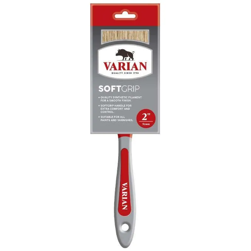 Varian Softgrip Paint Brush - 4” / 100mm