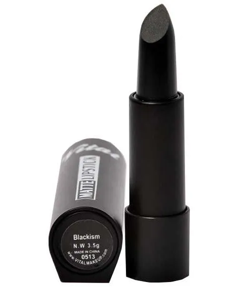 Vital Makeup  Matte Lipstick Blackism