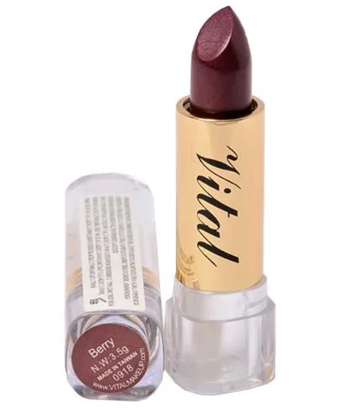 Vital Makeup  Moisturizing Lipstick Berry