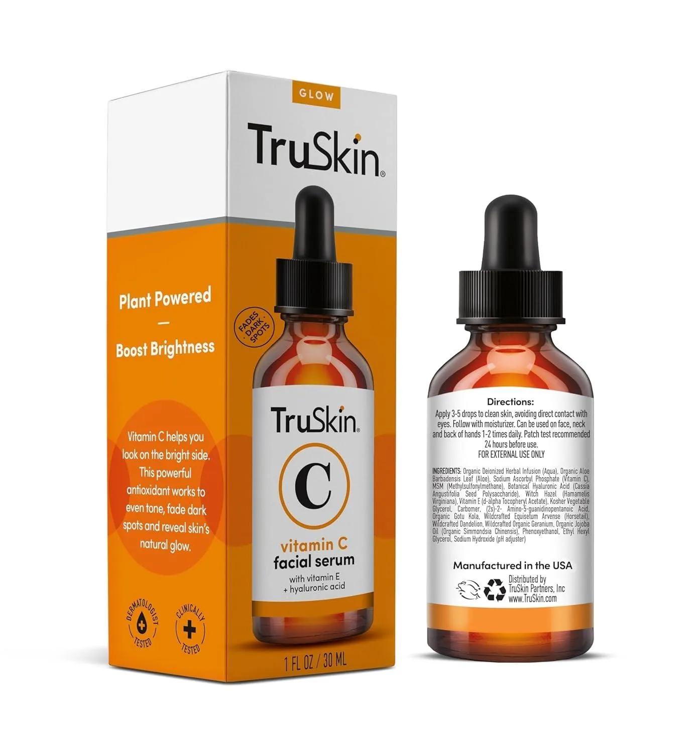 Vitamin C Serum – anti Aging Facial Serum with Vitamin C, Hyaluronic Acid, Vitamin E & More – Brightening Serum for Dark Spots, Even Skin Tone, Eye Area, Fine Lines & Wrinkles, 1 Fl Oz