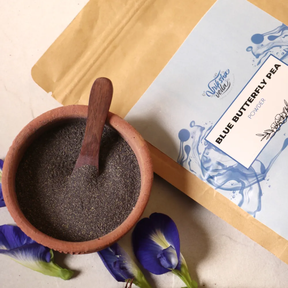 Vriksha Veda Blue Butterfly Pea Powder 50 gm