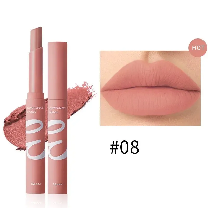 Waterproof Matte Velvet Lipstick Nude Series