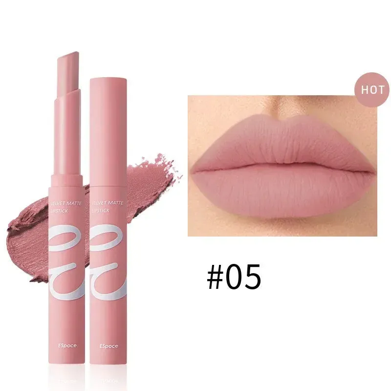 Waterproof Matte Velvet Lipstick Nude Series