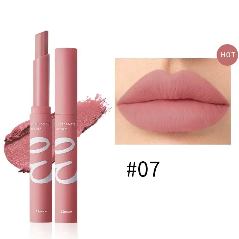 Waterproof Matte Velvet Lipstick Nude Series